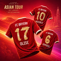 FC Bayern Munich 2026 27 Jeju And Hong Kong Asian Tour Jersey FC Bayern Munich Merch Fan Gifts - Merchluma