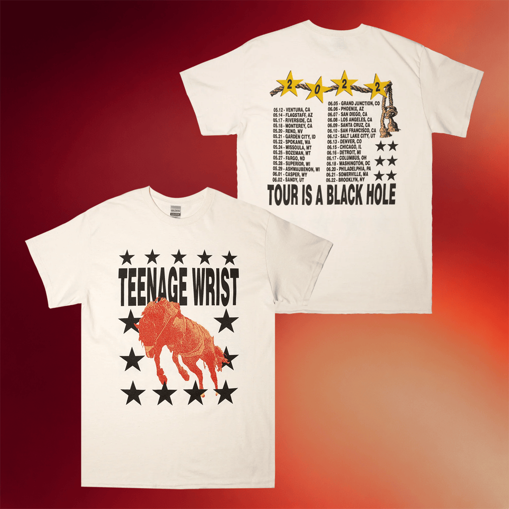 Teenage Wrist Merch Tour Is A Black Hole T-Shirt Teenage Wrist Shirt Gifts For Rock Lovers - Merchluma