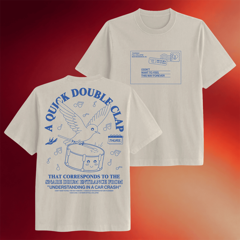 Thursday Merch 2026 Quick Double Clap T-Shirt Gifts For Music Enthusiasts - Merchluma