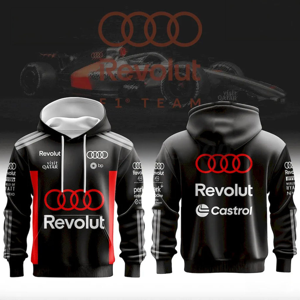 Audi Revolut F1 Racing Team 2026 Hoodie Audi Revolut F1 Merch Gift For Him - Merchluma