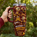 Minnesota Golden Gophers Merch Ski-U-Mah Gopher Pride Tumbler Game Day Ready Football Fan Gifts - Merchluma