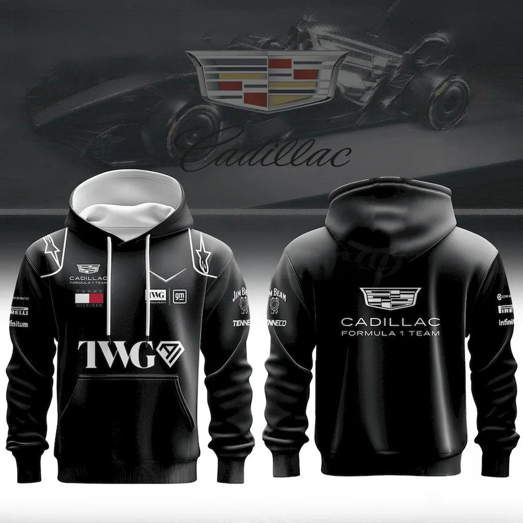 Cadillac Formula 1 Team Racing 2026 Hoodie Cadillac Team Merch Best Gift For Husband - Merchluma