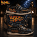 Back To The Future Merch Where We're Going We Don't Need Roads Shoes Gift For Movie Fans - Merchluma