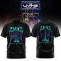 The Living Tombstone Multiplayer Tour Merch 2026 DOG Graphic Black T-Shirt Music Lover Gifts - Merchluma