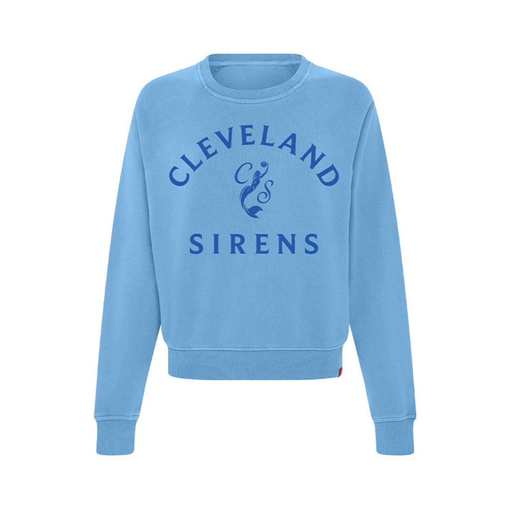 Cleveland Sirens Merch 2026 Cleveland Sirens Crewneck Sweatshirt Basketball Fan Apparel Women's - Merchluma