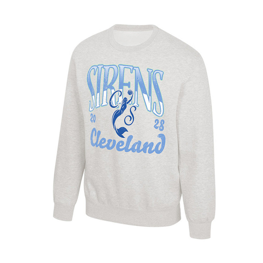 Cleveland Sirens Merch 2026 Sky High Crewneck Sweatshirt Cleveland Sirens 2028 Clothing Gifts - Merchluma