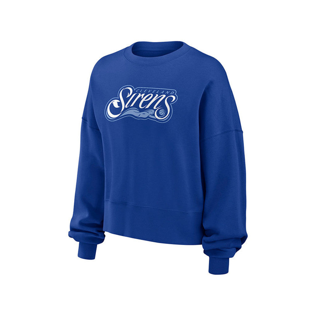 Cleveland Sirens Merch 2026 Siren Primary Logo Crewneck Basketball Fan Sweatshirt Fan Gifts - Merchluma