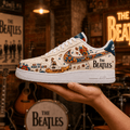 The Beatles All You Need Is Love Shoes Sneakers The Beatles Merch Gift For Band Fans - Merchluma
