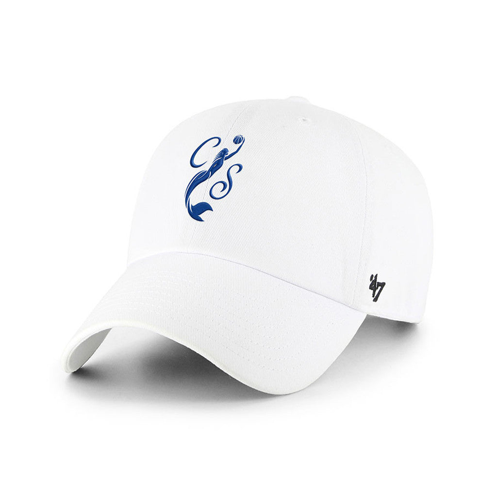 Cleveland Sirens Merch 2026 White Secondary Logo Hat Embroidered Gift For Basketball Lover - Merchluma