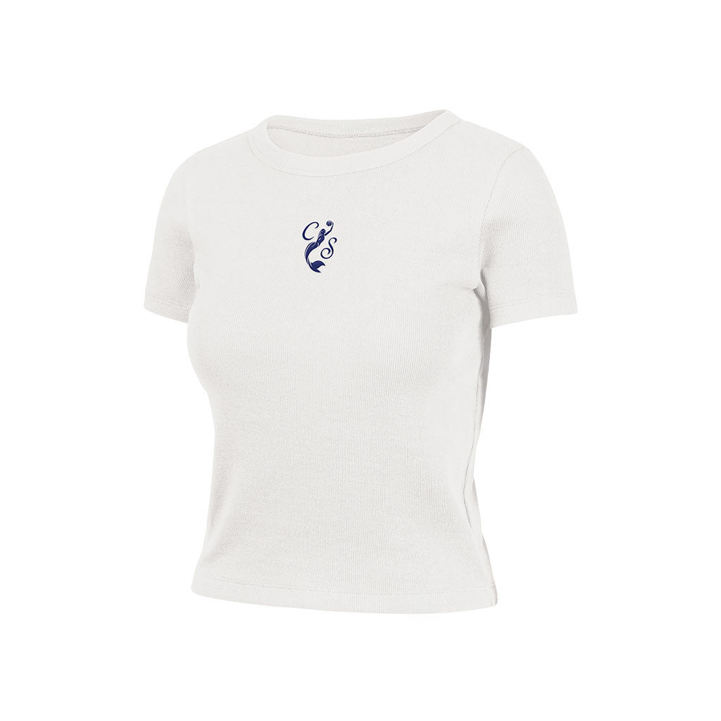 Cleveland Sirens Merch 2026 Secondary Logo Baby Tee Basketball Fan Apparel Gifts For Her - Merchluma