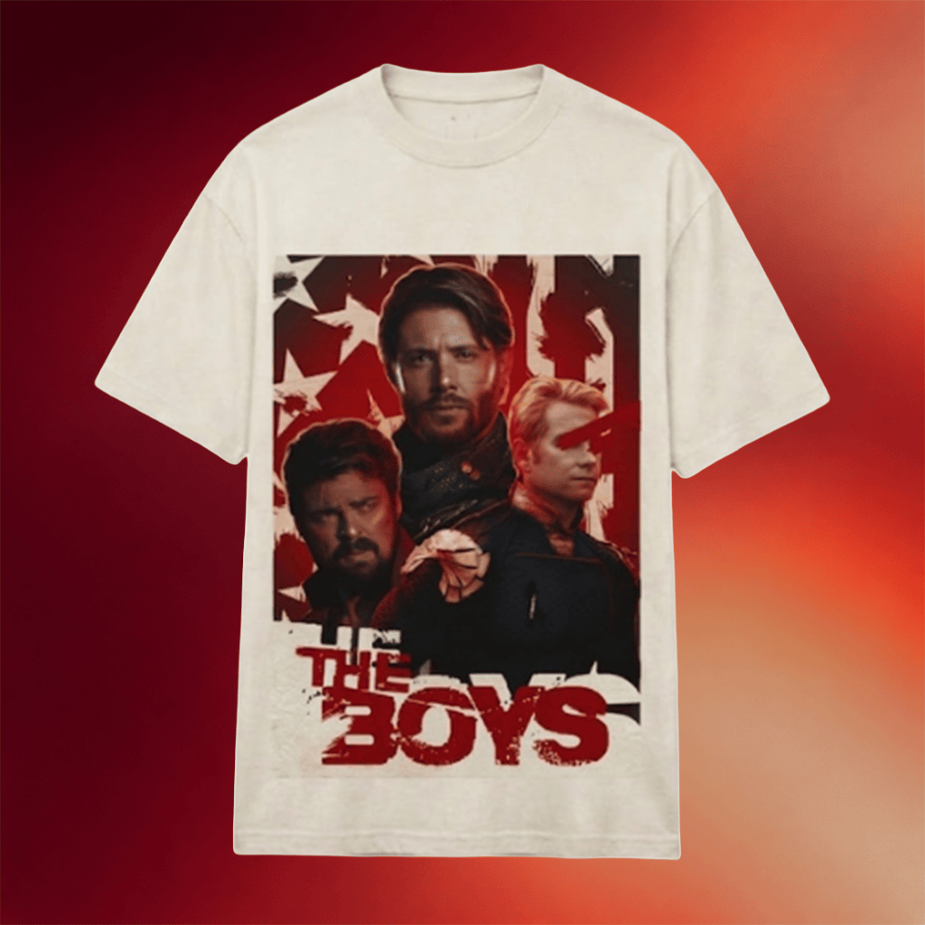 The Boys Merch 2026 Homelander Hero T-Shirt The Boys Shirts Gifts Ideas For Husband - Merchluma