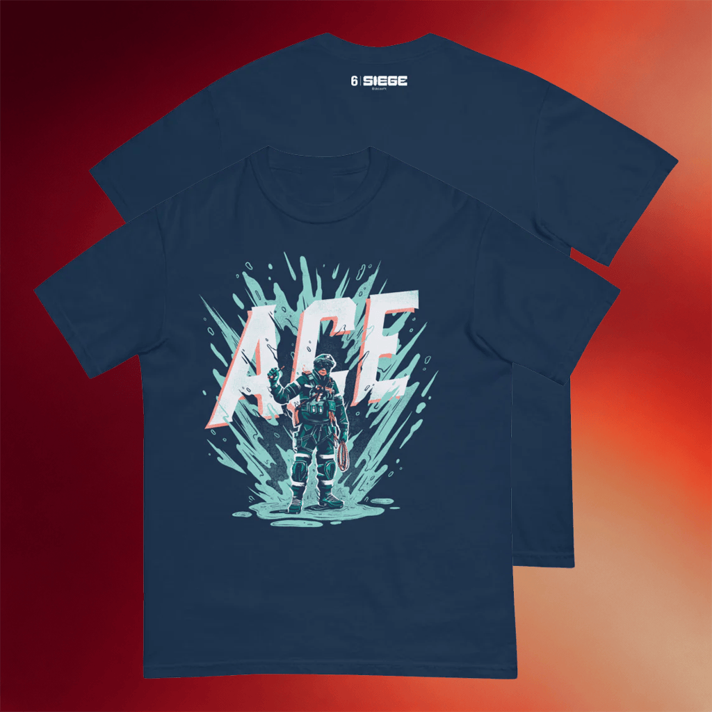 Tom Clancy's Rainbow Six Siege Merch 2026 Six Siege ACE T-Shirt Best Gifts For Brothers - Merchluma