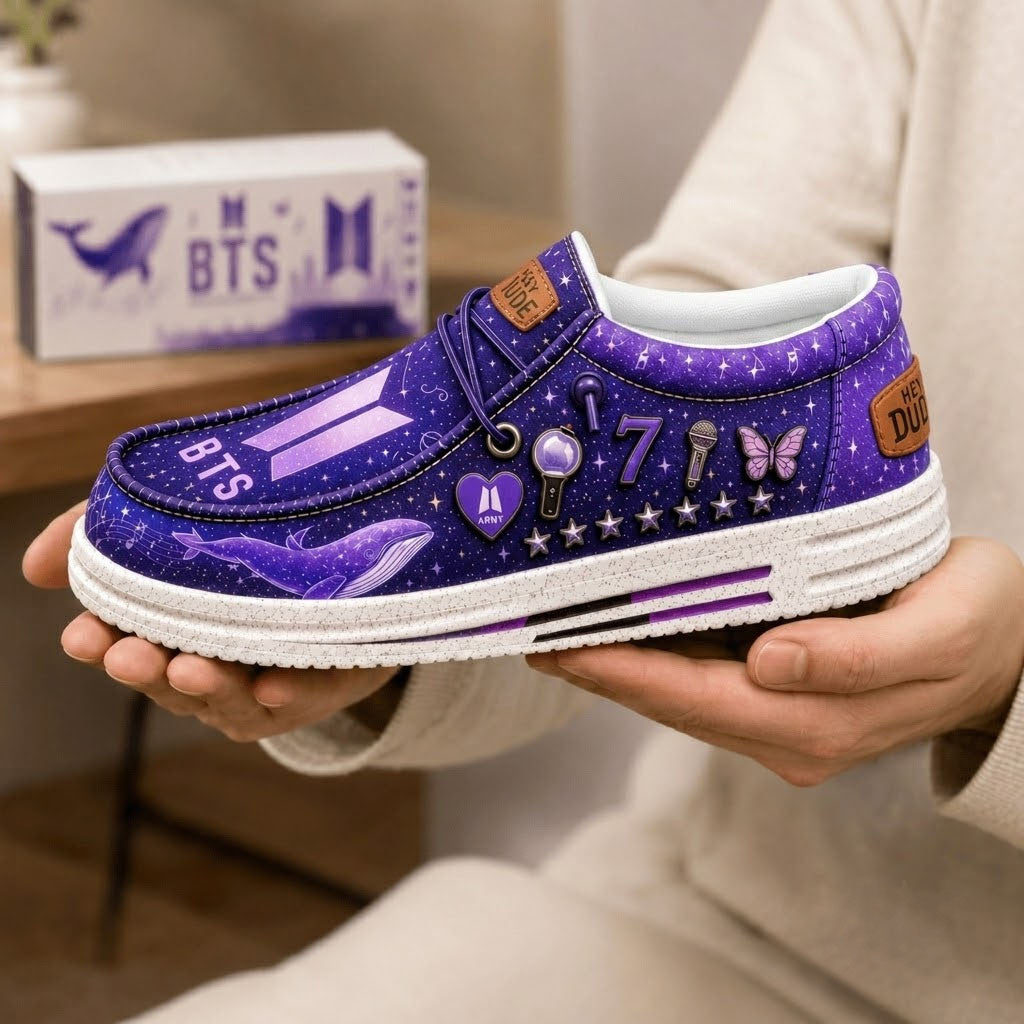 BTS Merch World Tour Arirang Shoes BTS Arirang Merch Army Gear Gift For Kpop Fans - Merchluma