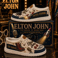 Elton John Tiny Dancer Rocketman Shoes I'm Still Standing Loafers Elton John Merch Fan Present - Merchluma