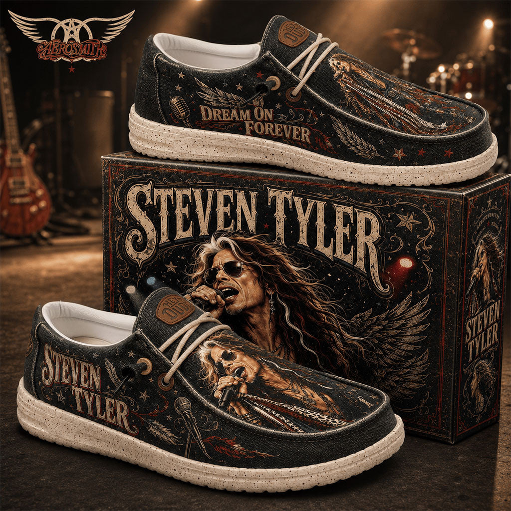 Steven Tyler Dream On Forever Shoes Steven Tyler Merch 2026 Gift Ideas For Music Lovers - Merchluma