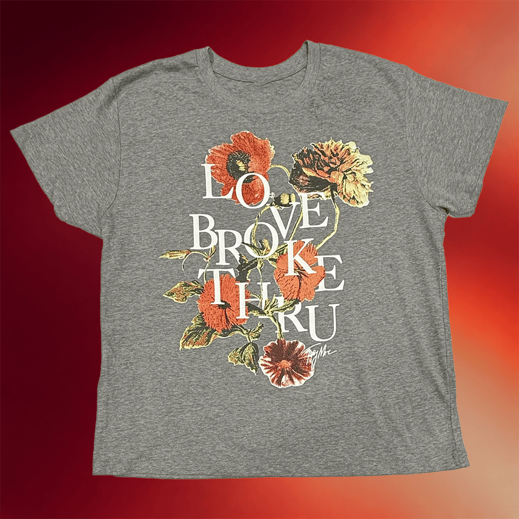 TobyMac Merch Love Broke Thru Flower T-Shirt Presents For Rap Fans - Merchluma