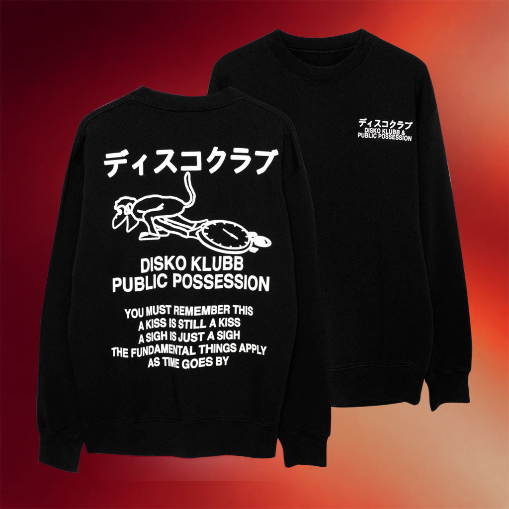 Public Possession Merch 2026 Monkey Timers Crewneck Sweatshirt Gift For Brothers - Merchluma
