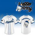 Quad Cities River Bandits X Hello Kitty Classic Striped 2026 Jersey Bandits Merch Gift For Fans - Merchluma