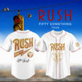 RUSH Fifty Something Tour 2026 Signed Jersey White RUSH Merch Music Gift Ideas For Guys - Merchluma