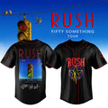 RUSH Fifty Something Tour 2026 Signed Jersey Black RUSH Merch Gifts For Music Enthusiasts - Merchluma