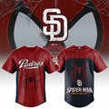 San Diego Padres X Spider-Man Brand New Day 2026 Theme Game Jersey SD Padres Merch Fan Gifts - Merchluma