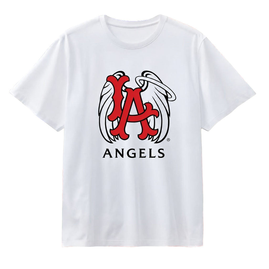 Los Angeles Angels Logo Baseball 2026 Vintage T-Shirt LA Angels Merch Gifts For Fans - Merchluma