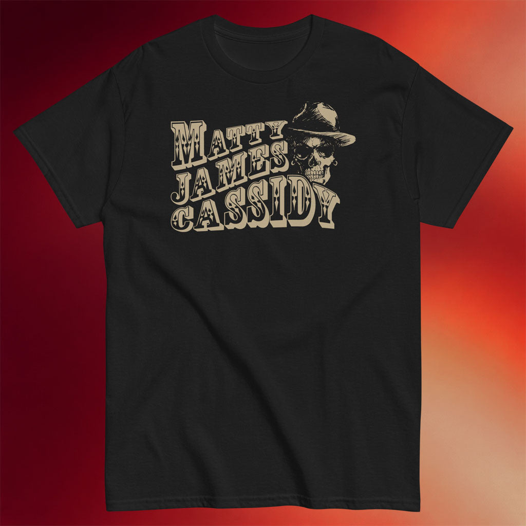 Villains Merch 2026 Matty James Cassidy Last Logo T-Shirt Matty James Cassidy Merch Black - Merchluma