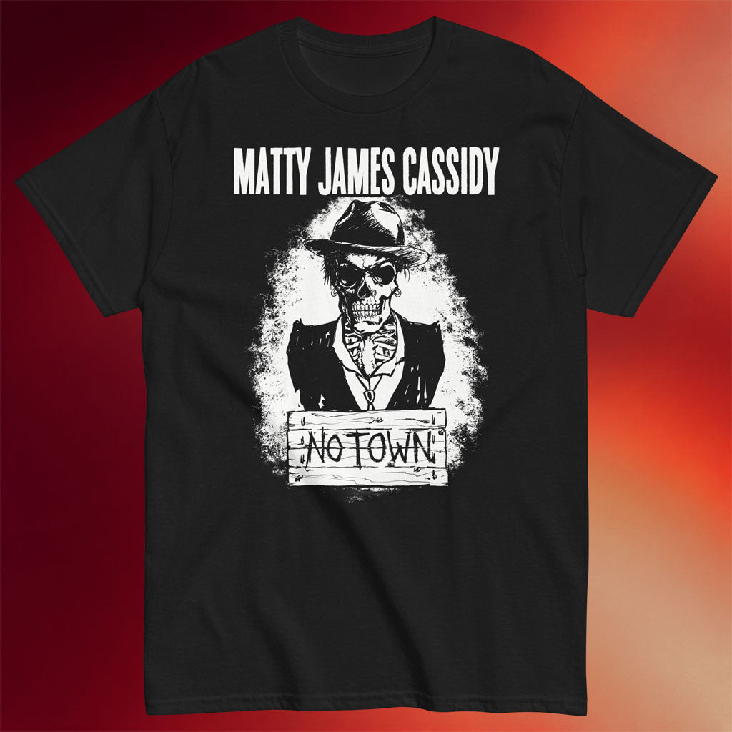 Villains Merch 2026 Matty James Cassidy The Road To No Town T-Shirt Black Gift For Fans - Merchluma