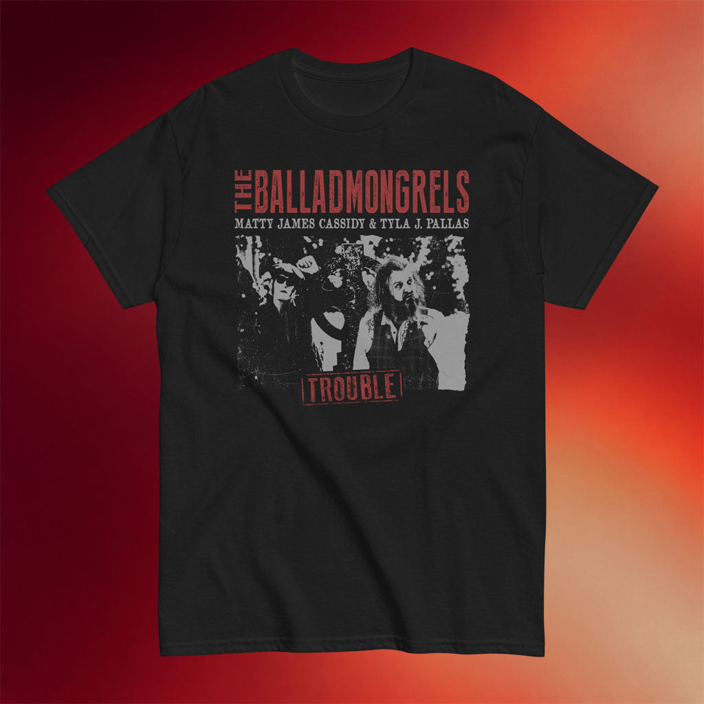 Villains Merch 2026 The Ballad Mongrels Trouble Graveyard T-Shirt Gift For Music Lovers - Merchluma