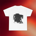 J Cole Fall Off Tour Merch 2026 Side Portrait T-Shirt White Gifts For Hip Hop Lovers - Merchluma