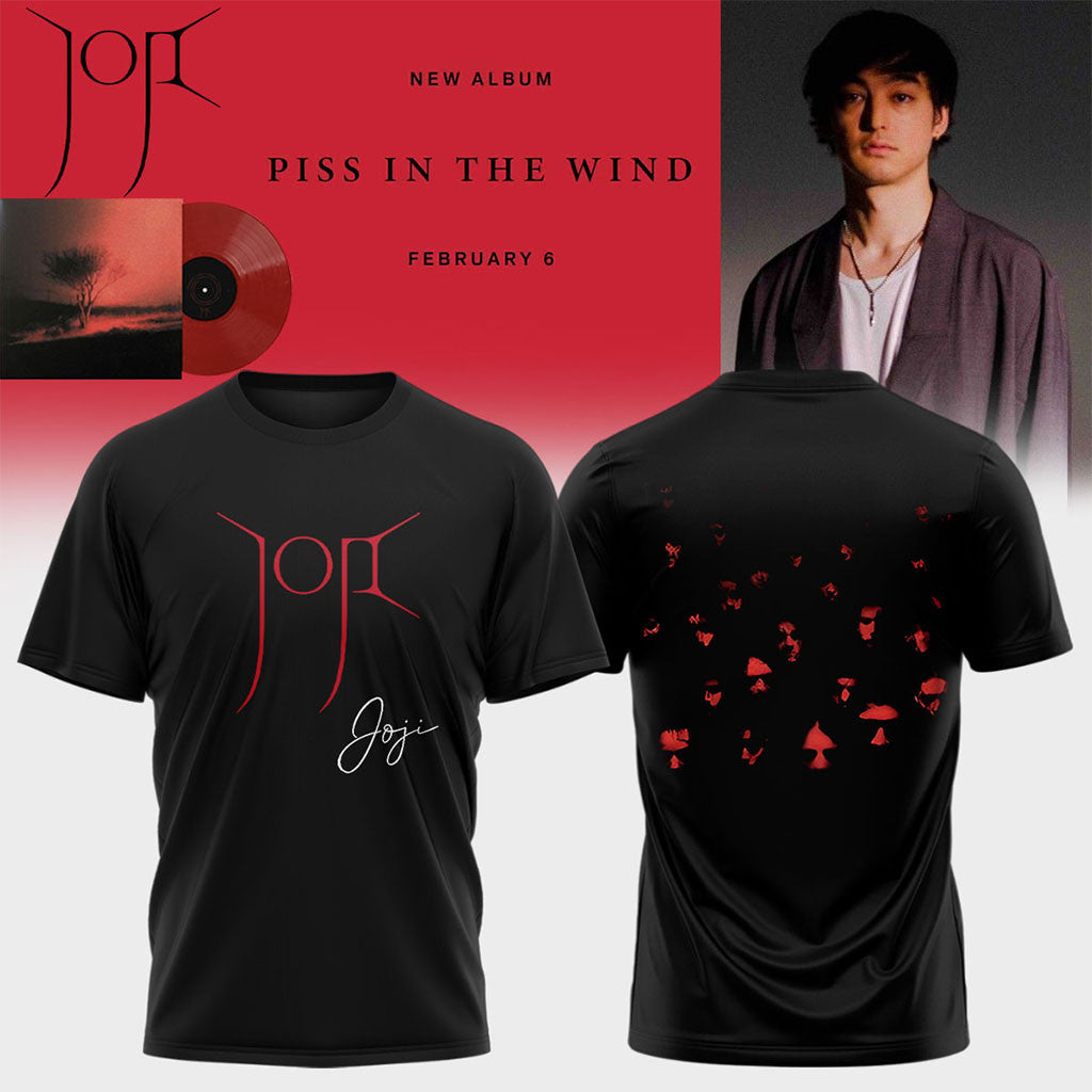 Joji Solaris Tour 2026 Signature T-Shirt Joji Merch Black Gifts For Music Lovers - Merchluma