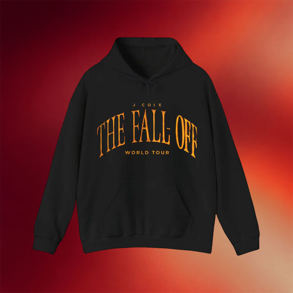 J Cole Fall Off Tour Merch 2026 The Fall Off Tour Hoodie Presents For Hip Hop Lovers - Merchluma