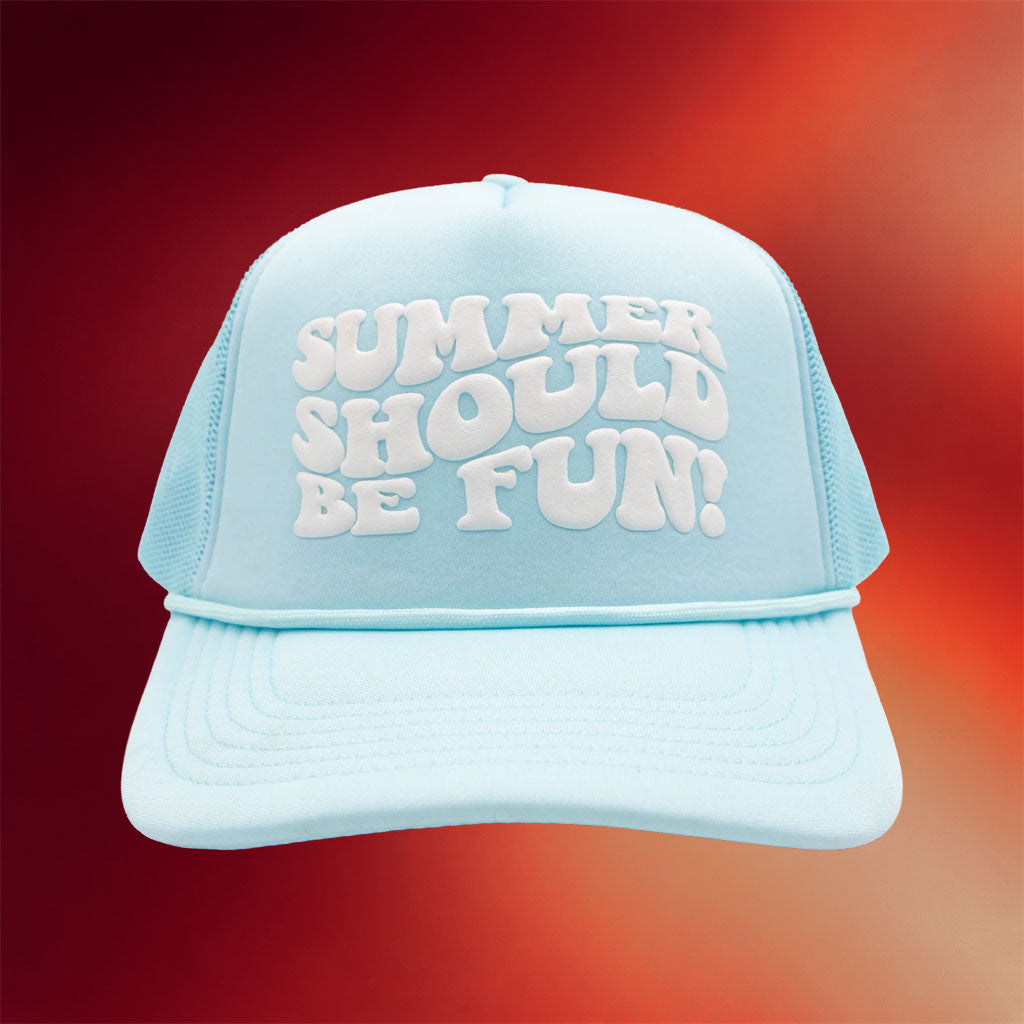 Loverboy Merch 2026 Summer Should Be Fun Trucker Hat Unique Gifts For BFF - Merchluma