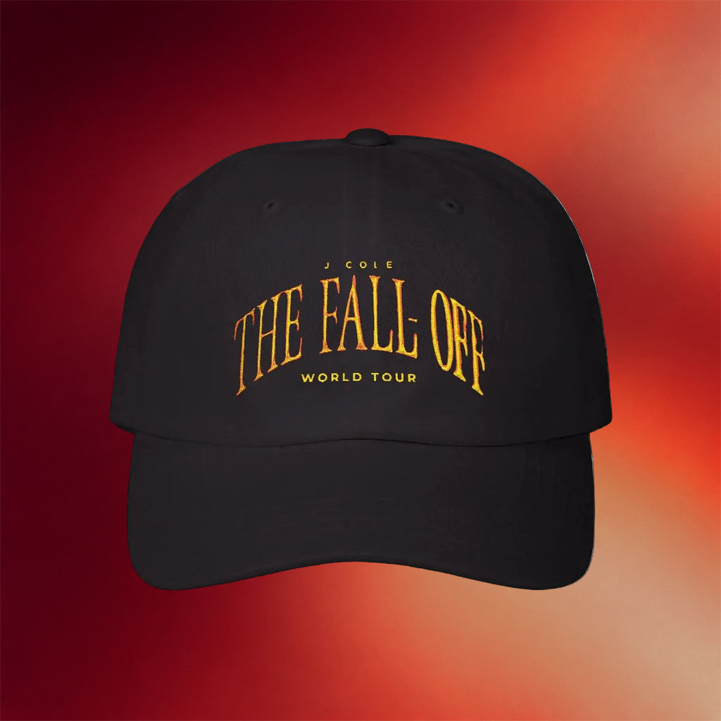 J Cole Fall Off Tour Merch 2026 Fall Off Tour Hat Embroidered JCole Merch Gifts For Rap Fans - Merchluma