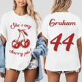 Personalized She's My Cherry Pie T-Shirt Birthday Gift For Friends - Merchluma