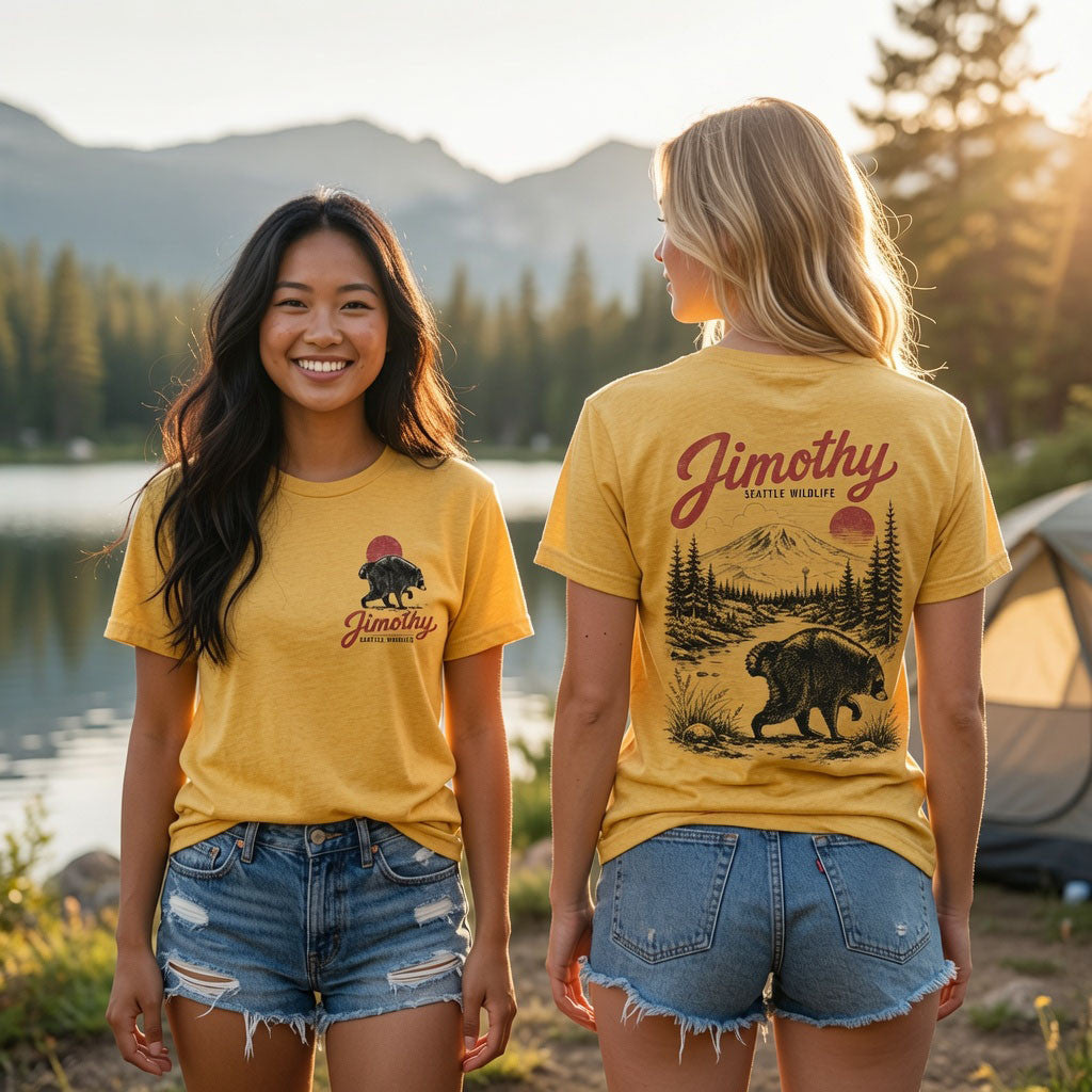Team Jimothy Seattle Wildlife T-Shirt Raccoon Shirt Gifts For Sister - Merchluma