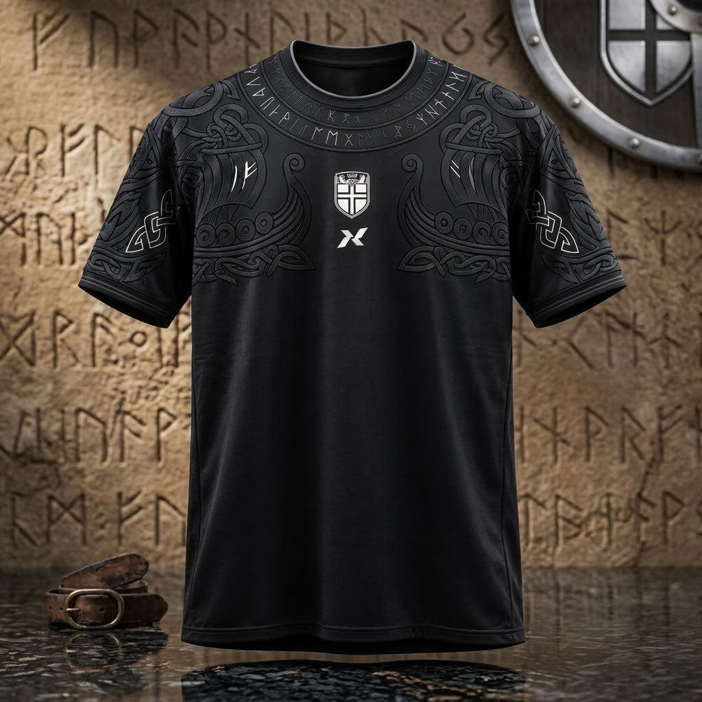 Norway Football Team Viking Longship Soccer Jersey 2026 Norway World Cup Merch Fan Gifts - Merchluma