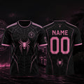Personalized Inter Miami Spider-Man Web Pattern Soccer Jersey Inter Miami Merch Gift For Fans - Merchluma