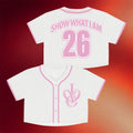 Ive Merch 2026 Show What I Am Baseball Jersey White Ive World Tour Merch Gift For DIVE - Merchluma