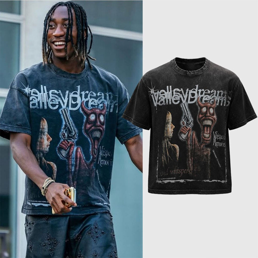 Yan Diomande Vale Forever Psychopath Washed Shirt Yan Diomande Merch Gifts For Fan - Merchluma