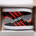 RUSH Band Black And Red Shoes RUSH Merch Gift Ideas For Music Lovers - Merchluma