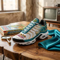Scooby Doo Mystery Machine Teal Shoes Sneakers Scooby Doo Merch Birthday Gift For Brothers - Merchluma