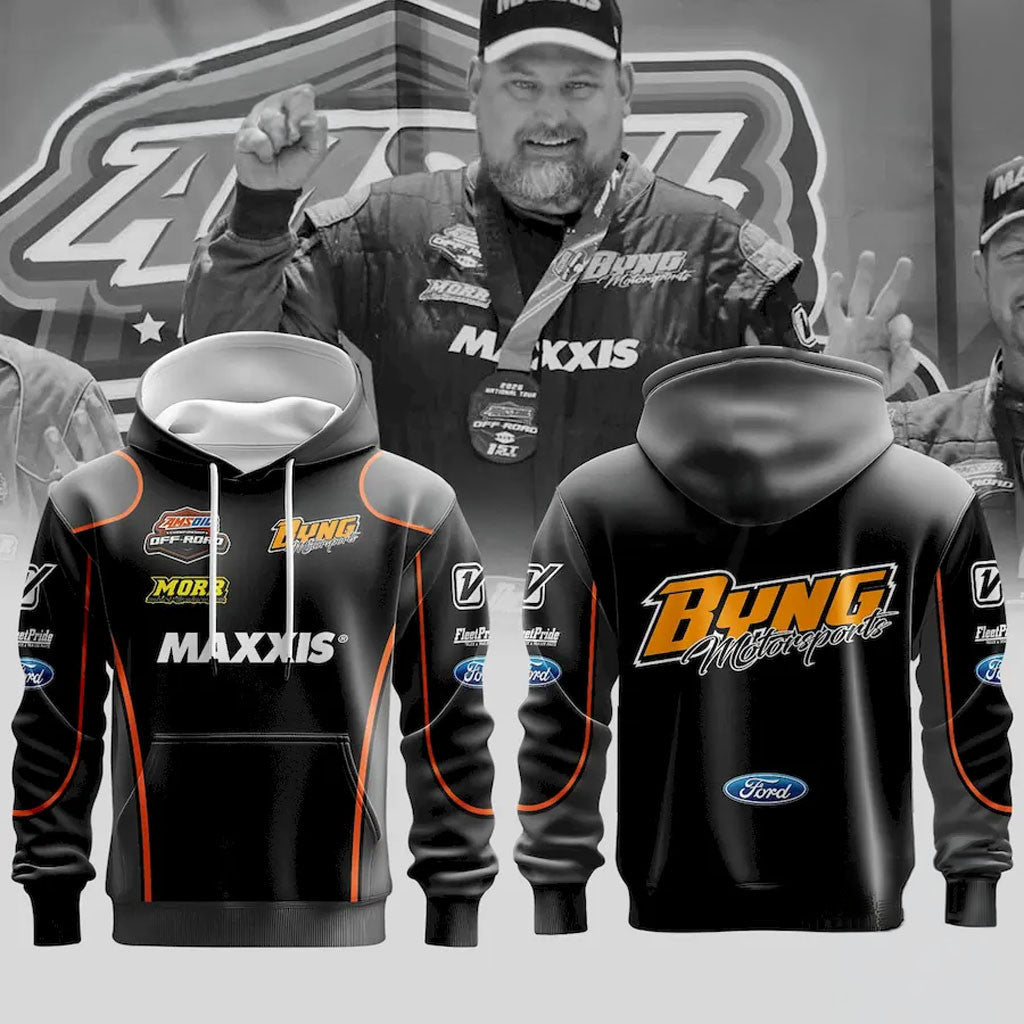 Nick Byng Championship Off-Road Hoodie 2026 Nick Byng Merch Present For Motorsports Fans - Merchluma
