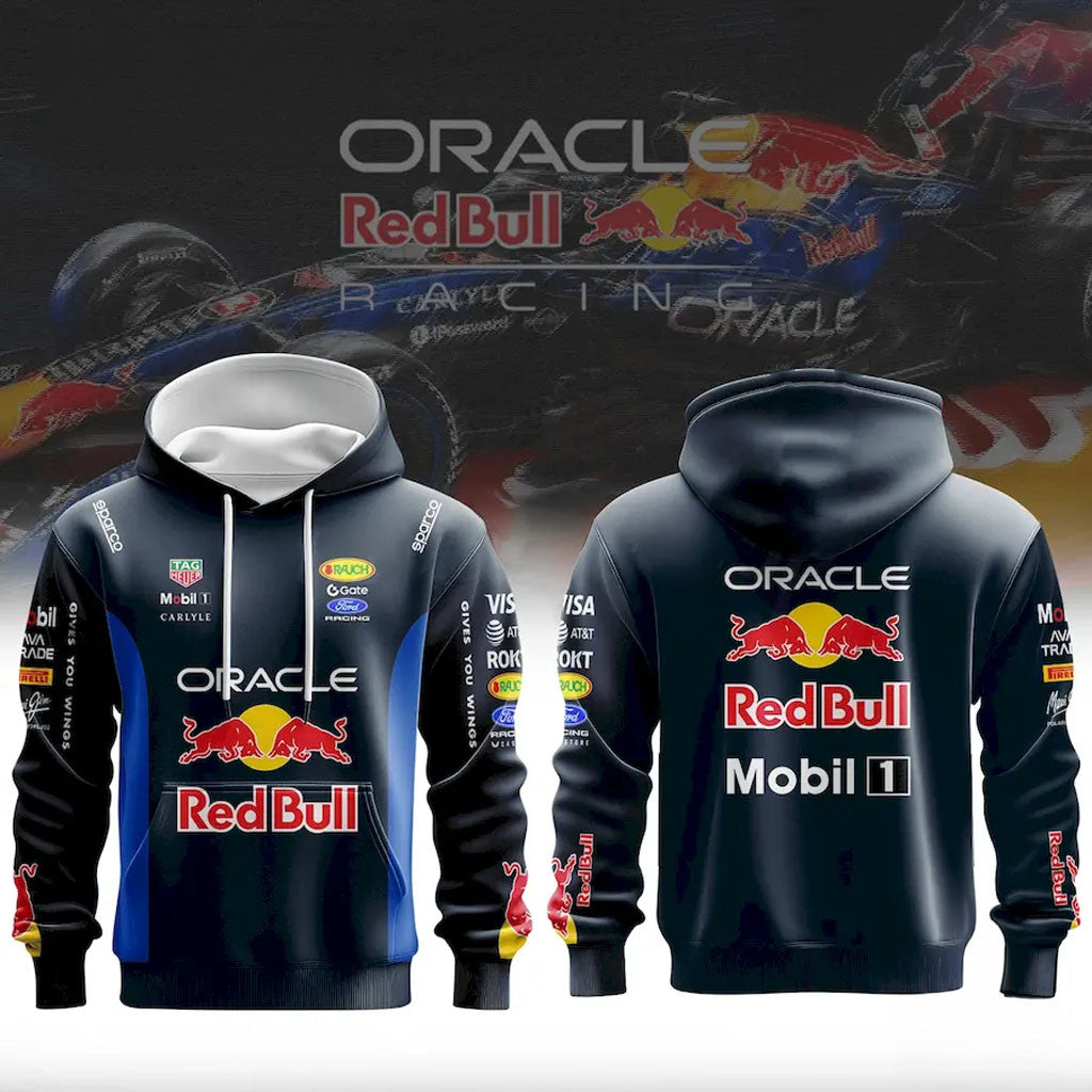 Oracle Red Bull Racing Formula One 2026 Hoodie Oracle Red Bull F1 Merch Gifts For Husband - Merchluma