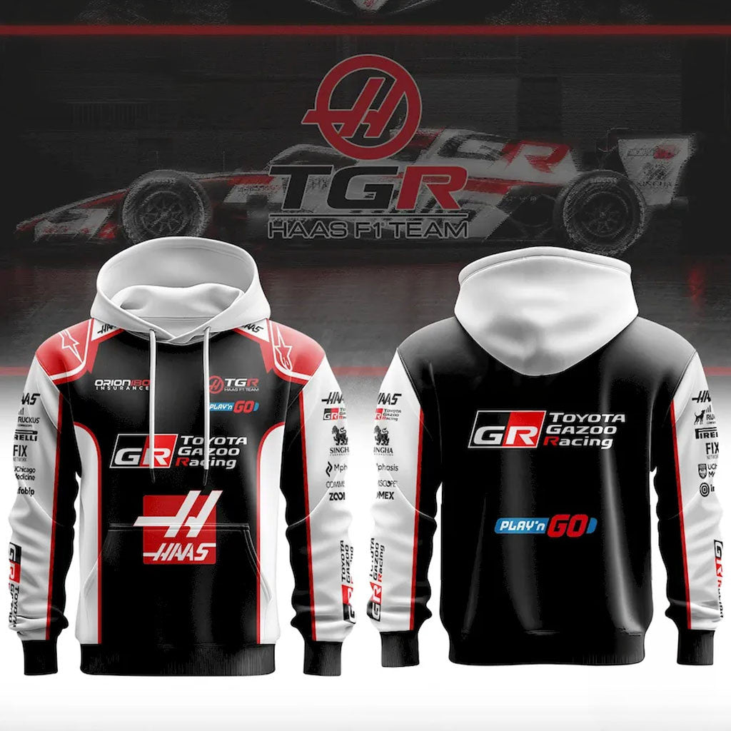 TGR Haas F1 Racing Team 2026 Hoodie Haas F1 Team Merch Gifts For Fans - Merchluma