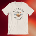 Try Guys Merch 2026 Lasagna Island T-Shirt Vintage Palm Tree Shirt Funny Gifts Ideas - Merchluma