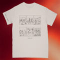 Turnover Merch 2026 Comic Strip T-Shirt Down On Earth Shirt Gifts For Rock Band Lovers - Merchluma