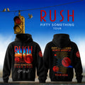 RUSH Fifty Something Tour 2026 Signed Hoodie RUSH Merch Black Gifts For Music Fans - Merchluma