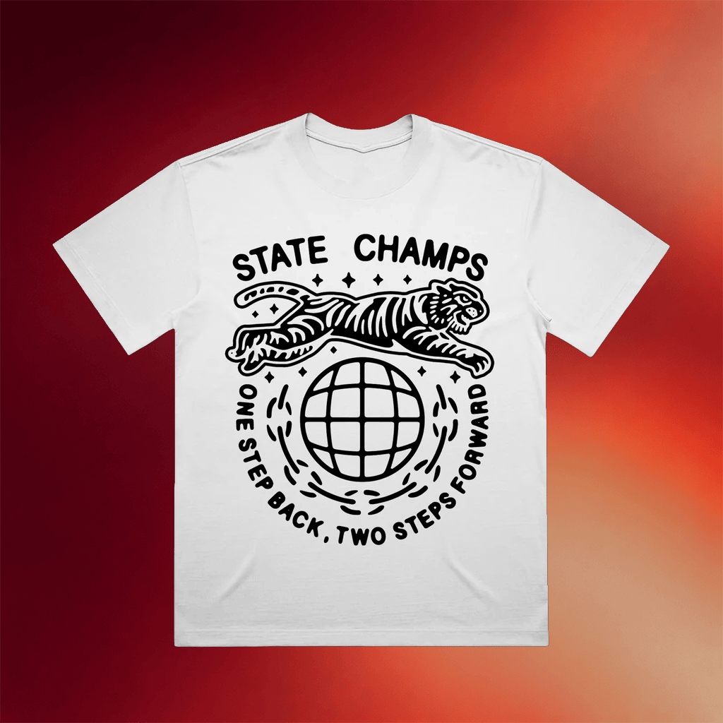 State Champs Merch 2026 Tiger T-Shirt Gifts For Pop Band Fans - Merchluma