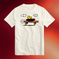 Super7 Merch 2026 Peanuts Woodstock Skateboard T-Shirt Birthday Ideas For Son - Merchluma